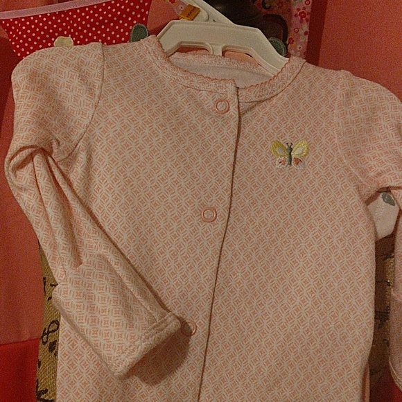 New Carter's Baby Girl 4 Piece Set Sz Newborn - Picture 5 of 6